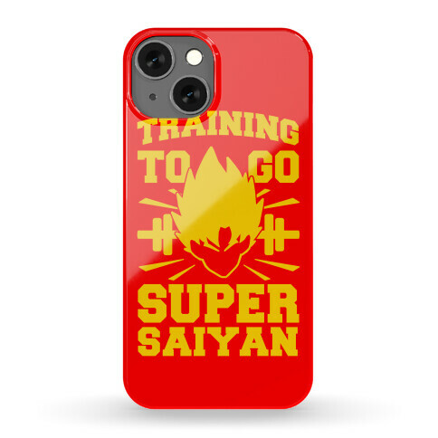 Training to Go Super Saiyan Phone Case