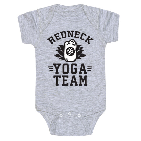 Redneck Yoga Team Baby One-Piece