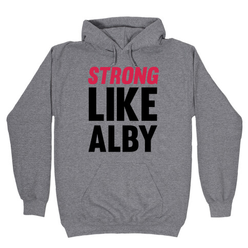 Strong Like Alby Hooded Sweatshirt