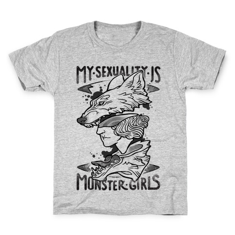 My Sexuality Is Monster Girls Kids T-Shirt