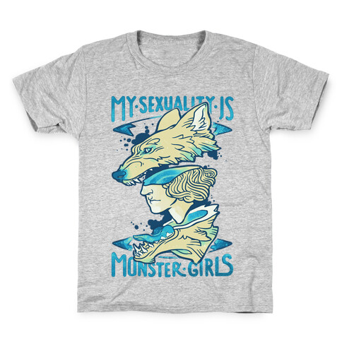 My Sexuality Is Monster Girls Kids T-Shirt