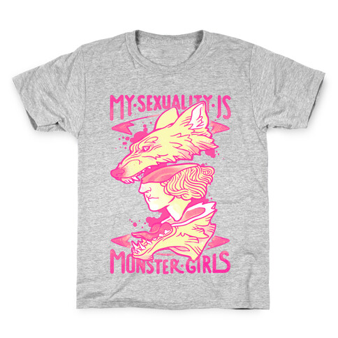 My Sexuality Is Monster Girls Kids T-Shirt