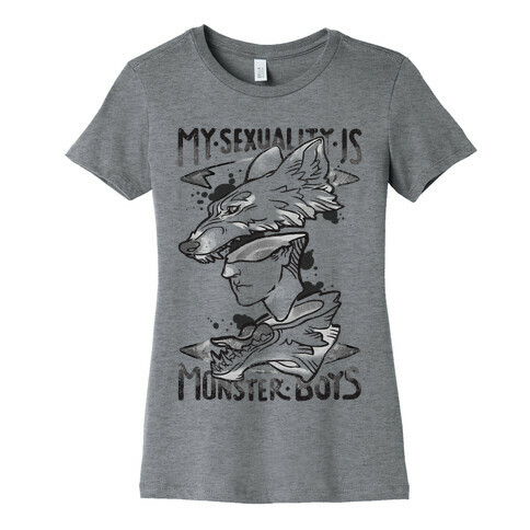My Sexuality Is Monster Boys Womens T-Shirt