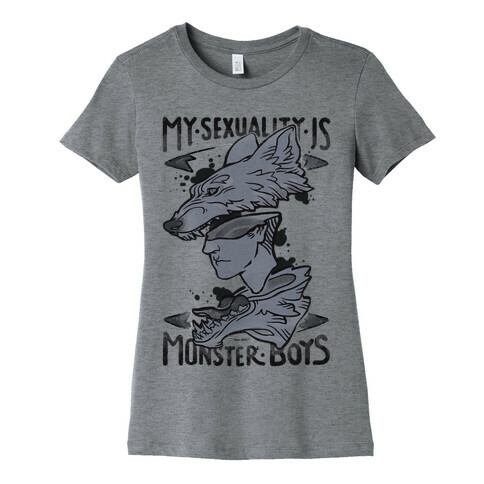 My Sexuality Is Monster Boys Womens T-Shirt