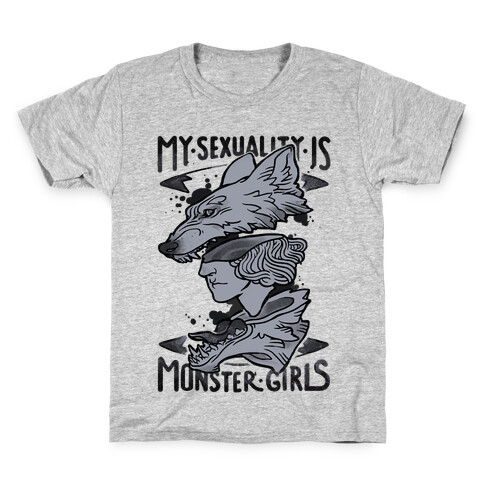 My Sexuality Is Monster Girls Kids T-Shirt