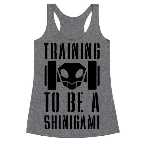 Training to be a Shinigami Racerback Tank Top
