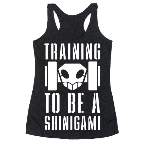 Training to be a Shinigami Racerback Tank Top