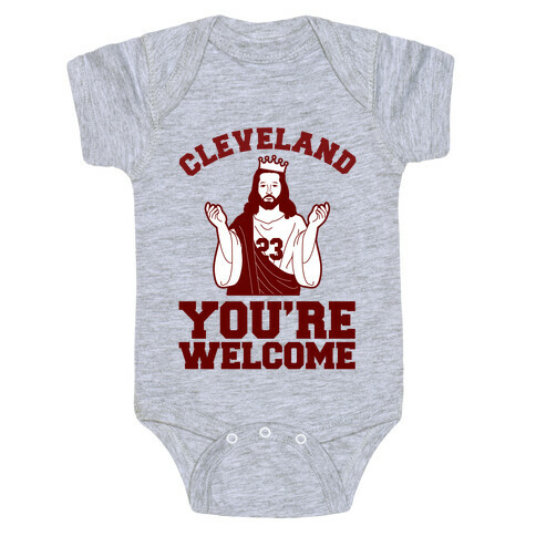 You're Welcome Cleveland Baby One-Piece