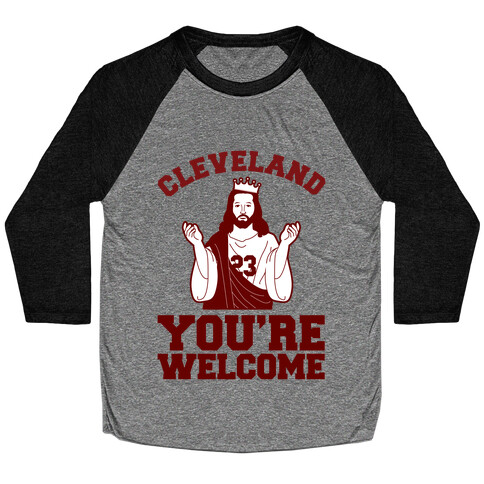 You're Welcome Cleveland Baseball Tee