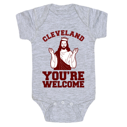 You're Welcome Cleveland (jesus) Baby One-Piece