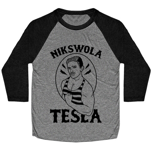 Nikswola Tesla Baseball Tee