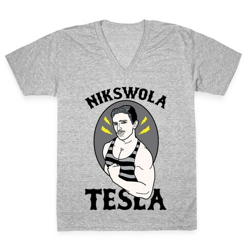 Nikswola Tesla V-Neck Tee Shirt