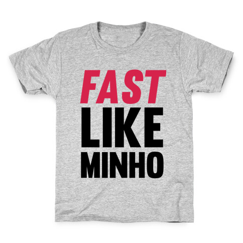 Fast Like Minho Kids T-Shirt