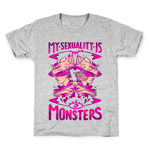 My Sexuality Is Monsters Kids T-Shirt