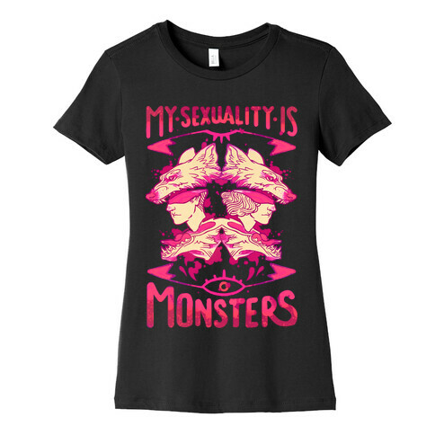 My Sexuality Is Monsters Womens T-Shirt