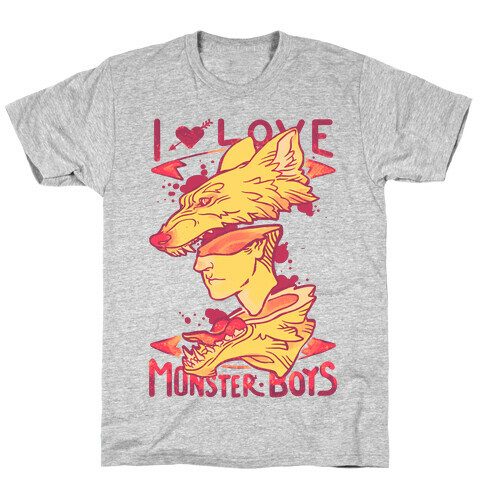 I Love Monster Boys T-Shirt