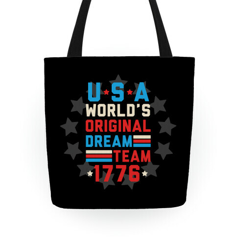 USA World's Original Dream Team 1776 Tote