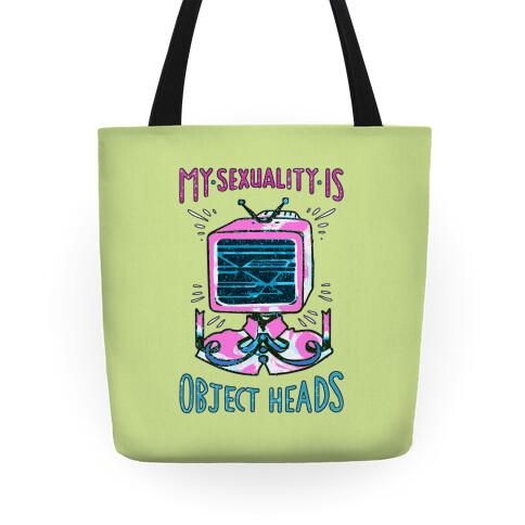 My Sexuality is Object Heads Tote Tote