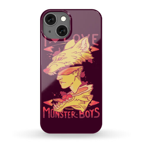 I Love Monster Boys Phone Case