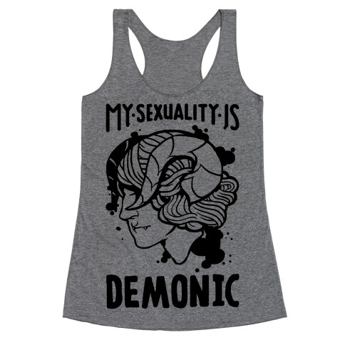 My Sexuality Is Demons Racerback Tank Top