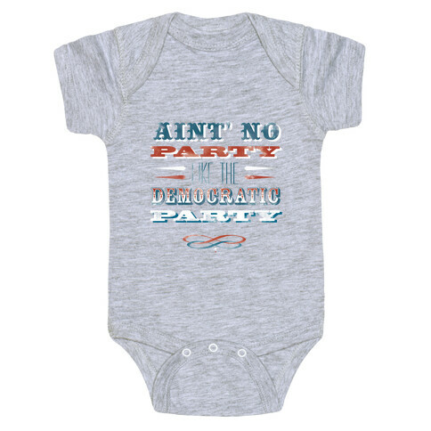 Democratic Party Shirt Baby One-Piece