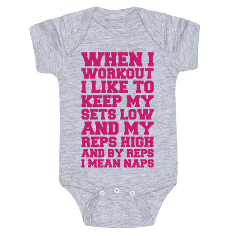 Nap Repetitions Baby One-Piece