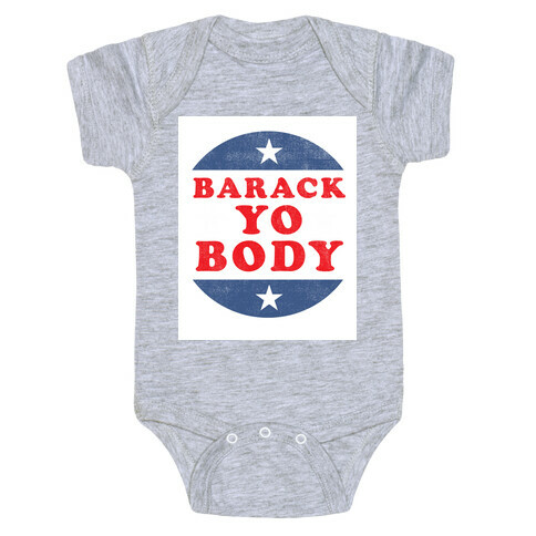 Barack Yo Body (Tank) Baby One-Piece