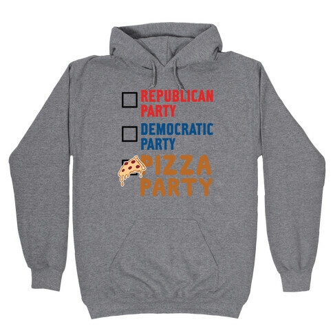 Pizza Party Hooded Sweatshirt