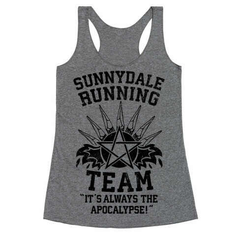 Sunnydale Running Team Racerback Tank Top
