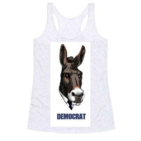 Democratic Donkey Racerback Tank Top