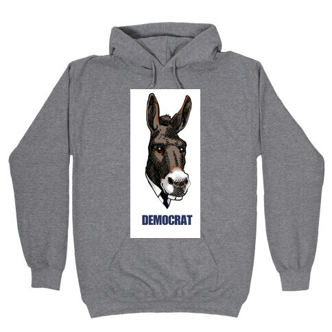 Democratic Donkey Hooded Sweatshirt