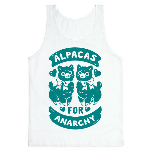 Alpacas For Anarchy Tank Top