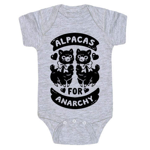 Alpacas For Anarchy Baby One-Piece