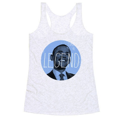 Obama the Legend Racerback Tank Top