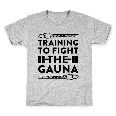 Training to Fight the Gauna Kids T-Shirt