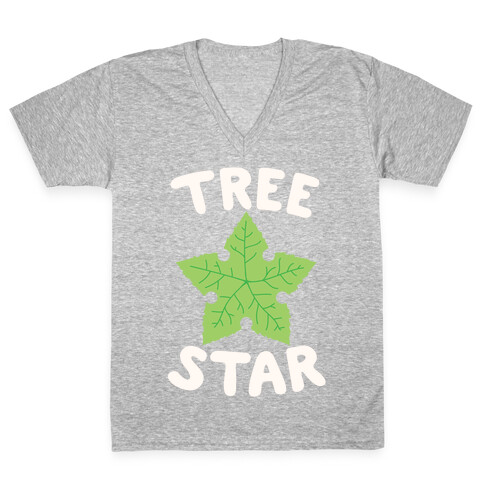 Tree Star V-Neck Tee Shirt