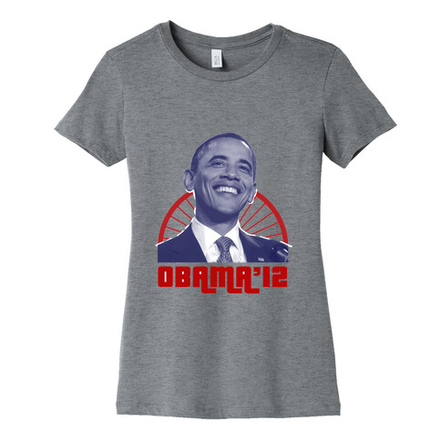 Obama for 2012 Womens T-Shirt