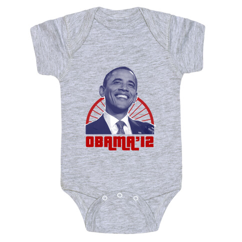 Obama for 2012 Baby One-Piece