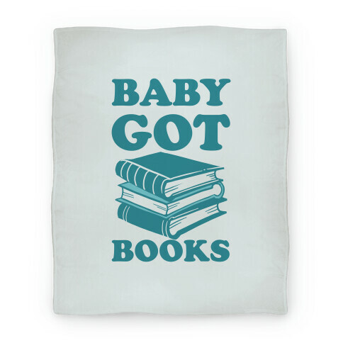Baby Got Books Blanket