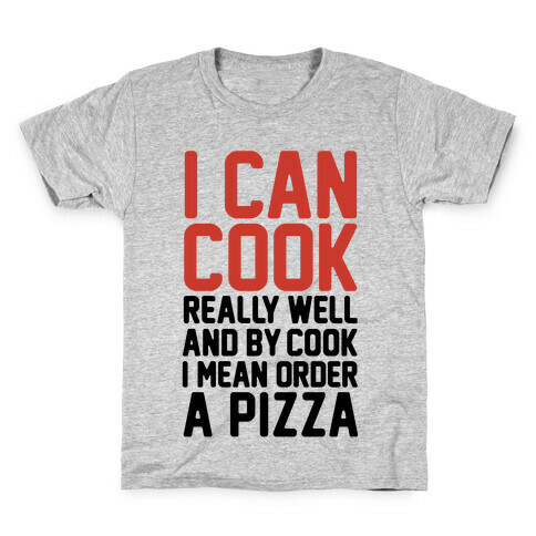 I Can Cook Kids T-Shirt