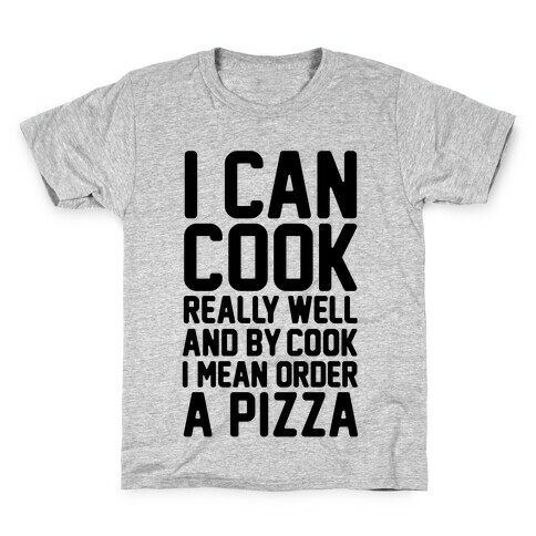 I Can Cook Kids T-Shirt