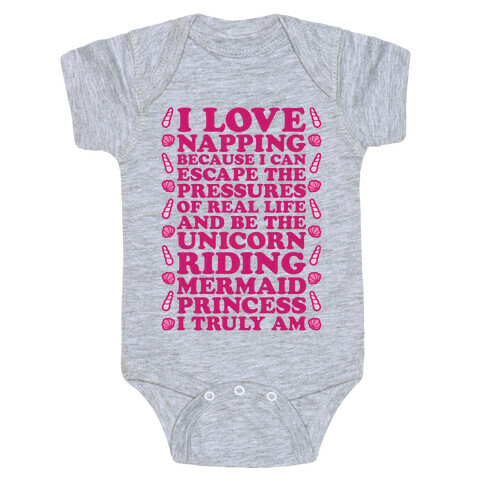 I Love Napping Baby One-Piece