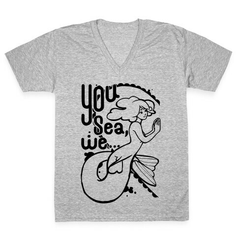 You Sea We ( part 1) V-Neck Tee Shirt