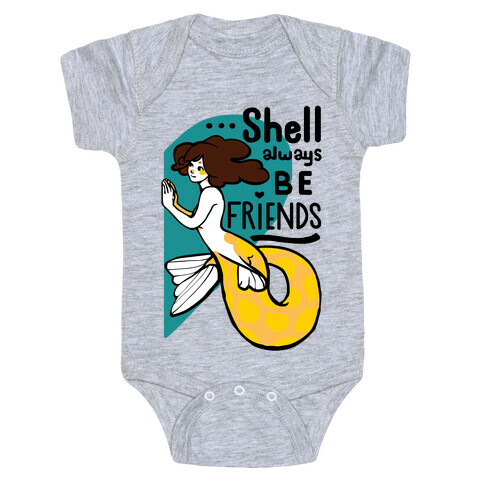 Shell Always Be Friends ( part 2) Baby One-Piece