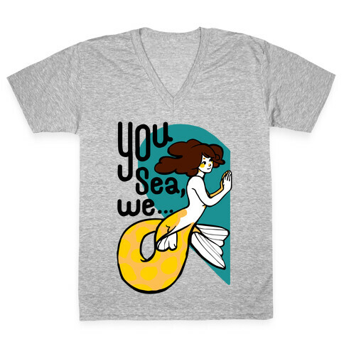 You Sea We ( part 1) V-Neck Tee Shirt