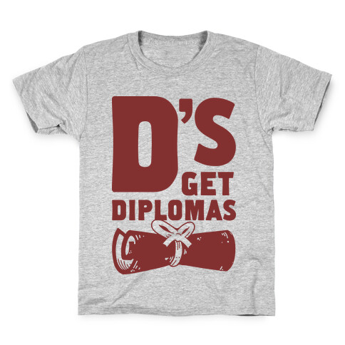 D's Get Diplomas Kids T-Shirt