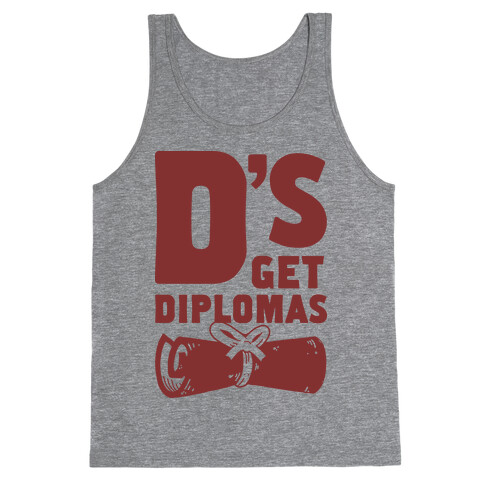 D's Get Diplomas Tank Top