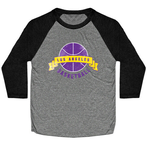 City of Lost Angels Basketball Baseball Tee