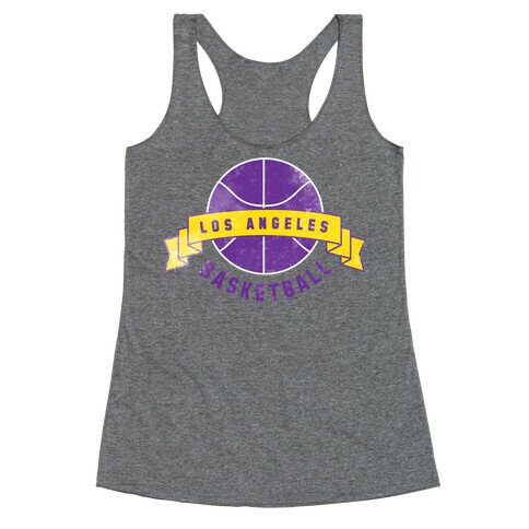 City of Lost Angels Basketball Racerback Tank Top