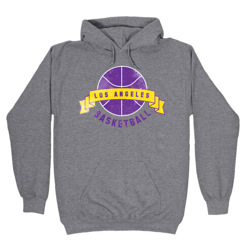 City of Lost Angels Basketball Hooded Sweatshirt